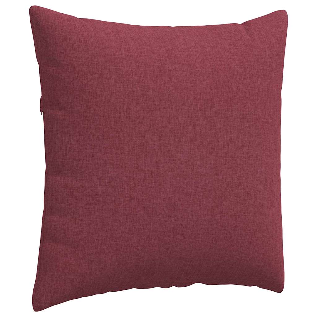 Sofakissen 2 pcs Hellgrau 50 x 30 cm Stoff