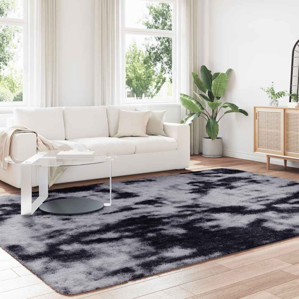 Teppich Shaggy Hochflor NAVARRA Beige 60x100 cm Polyester