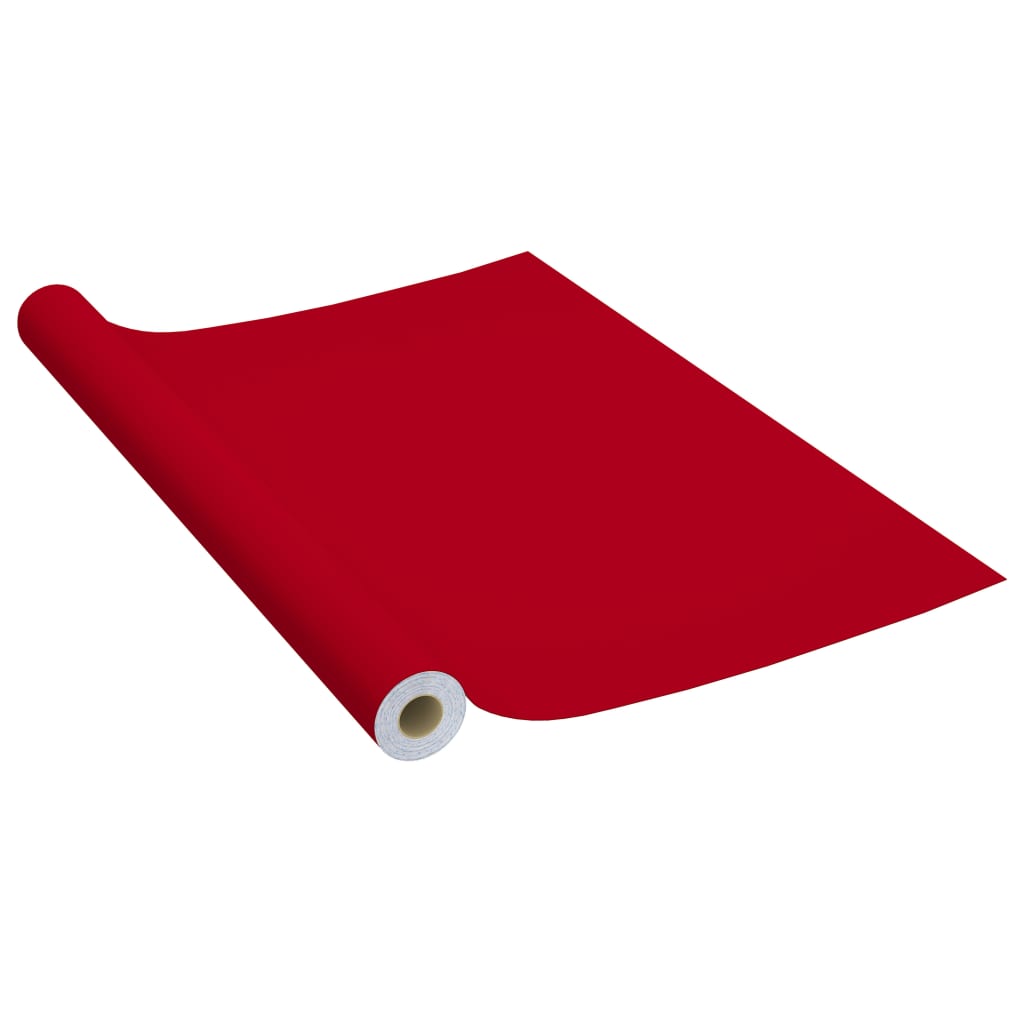 Möbelfolien Selbstklebend 2 Stk. Weiß 500x90 cm PVC