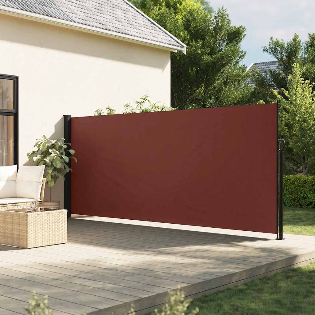 Seitenmarkise Ausziehbar Schwarz 100x300 cm