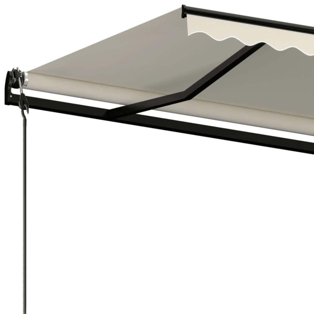 Markise Automatisch Einziehbar 350x250 cm Creme