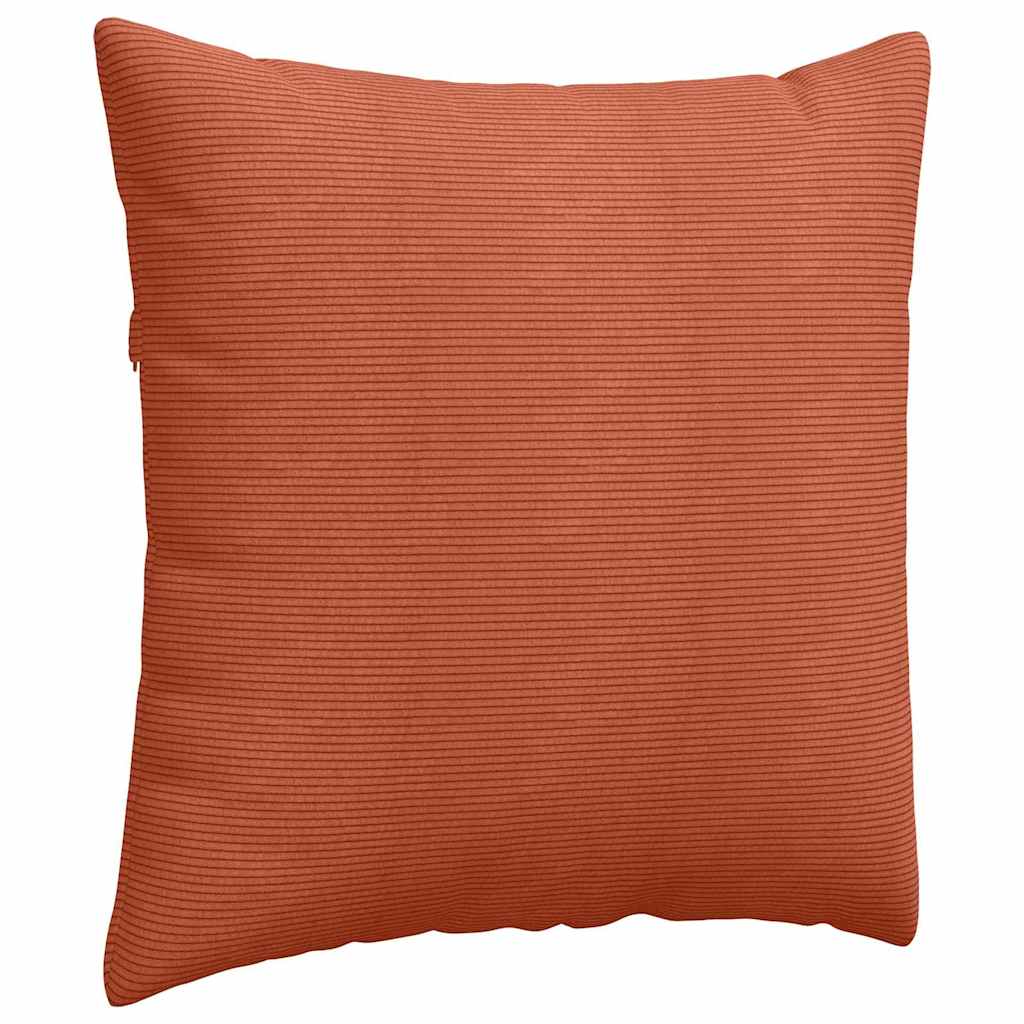 Sofakissen 2 Stück Hellgrau 50 x 30 cm Cordstoff