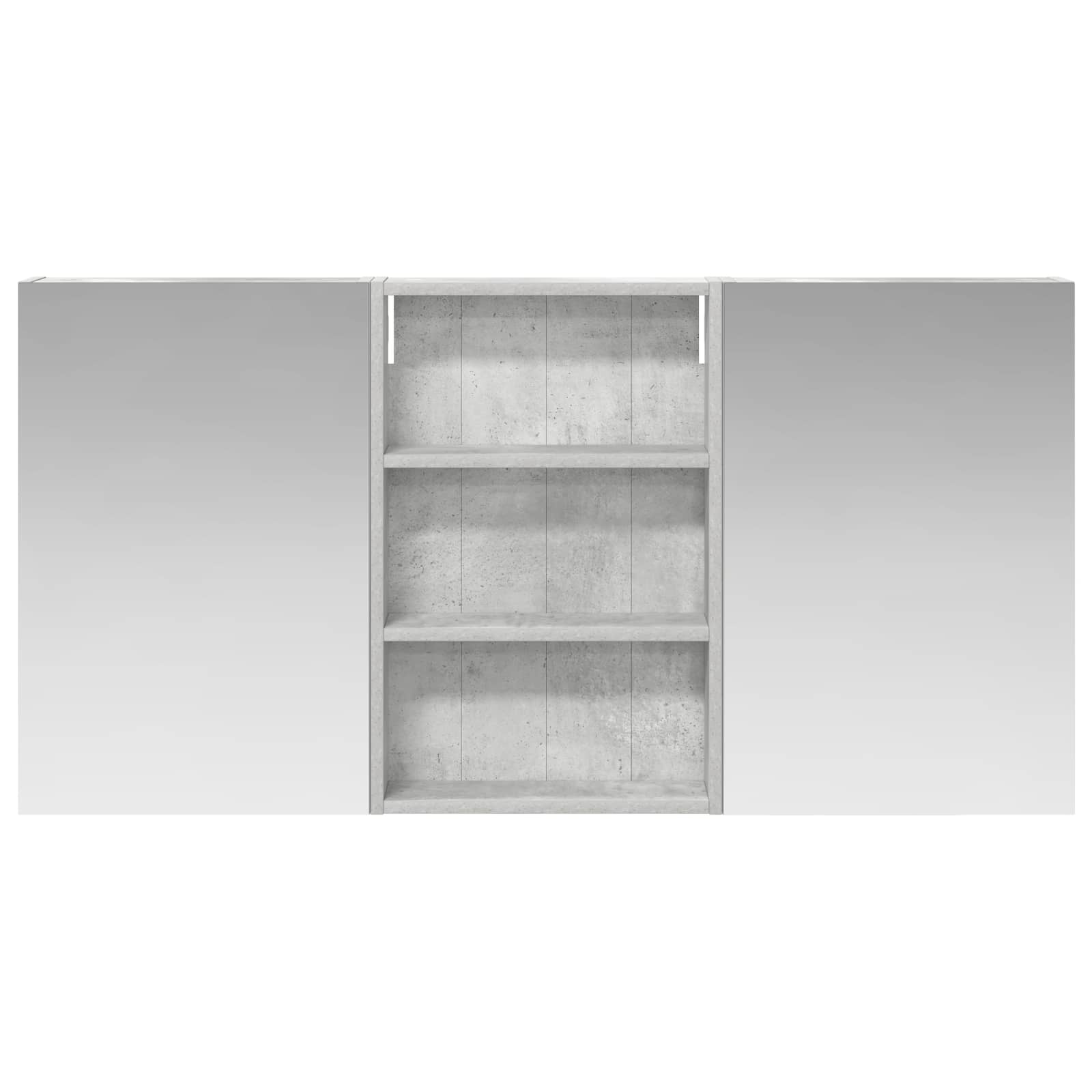Badezimmerschrank-Set 3 pcs 80 x 10,5 x 50 cm Holzwerkstoff