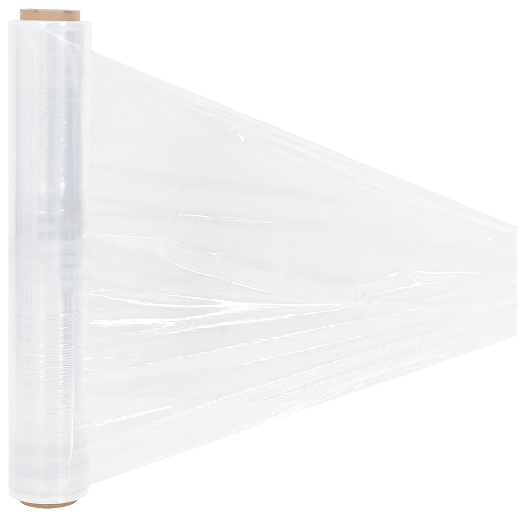 Stretchfolie 2 Stk. Transparent 17 μm 50 cm x 150 m
