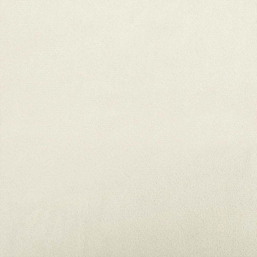 Rückenkissen Blau 45 x 24 x 50 cm Samt