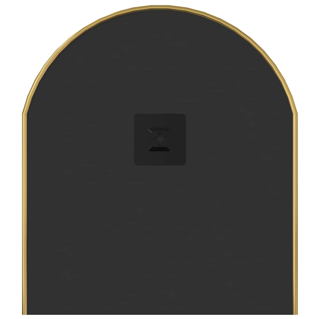 Wandspiegel Silbern 50x20 cm Oval