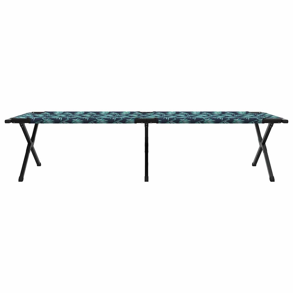 Klapp Schlafbett fürs Camping Blau 193 x 69 x 45 cm