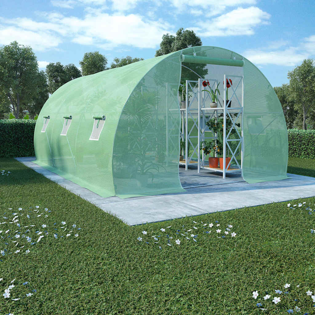 Gewächshaus 4,5 m² 300x150x200 cm
