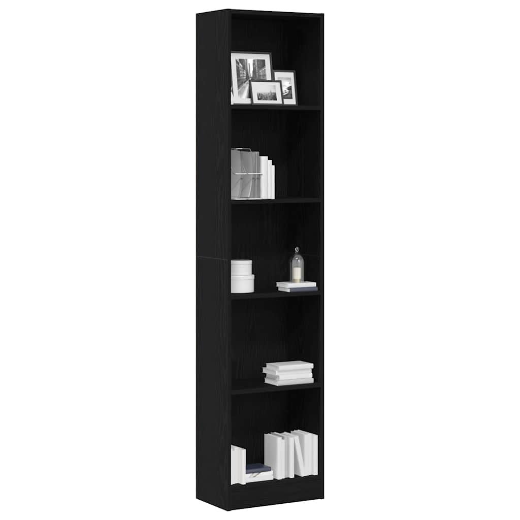 Bücherregal Weiß 40x24x75 cm Holzwerkstoff