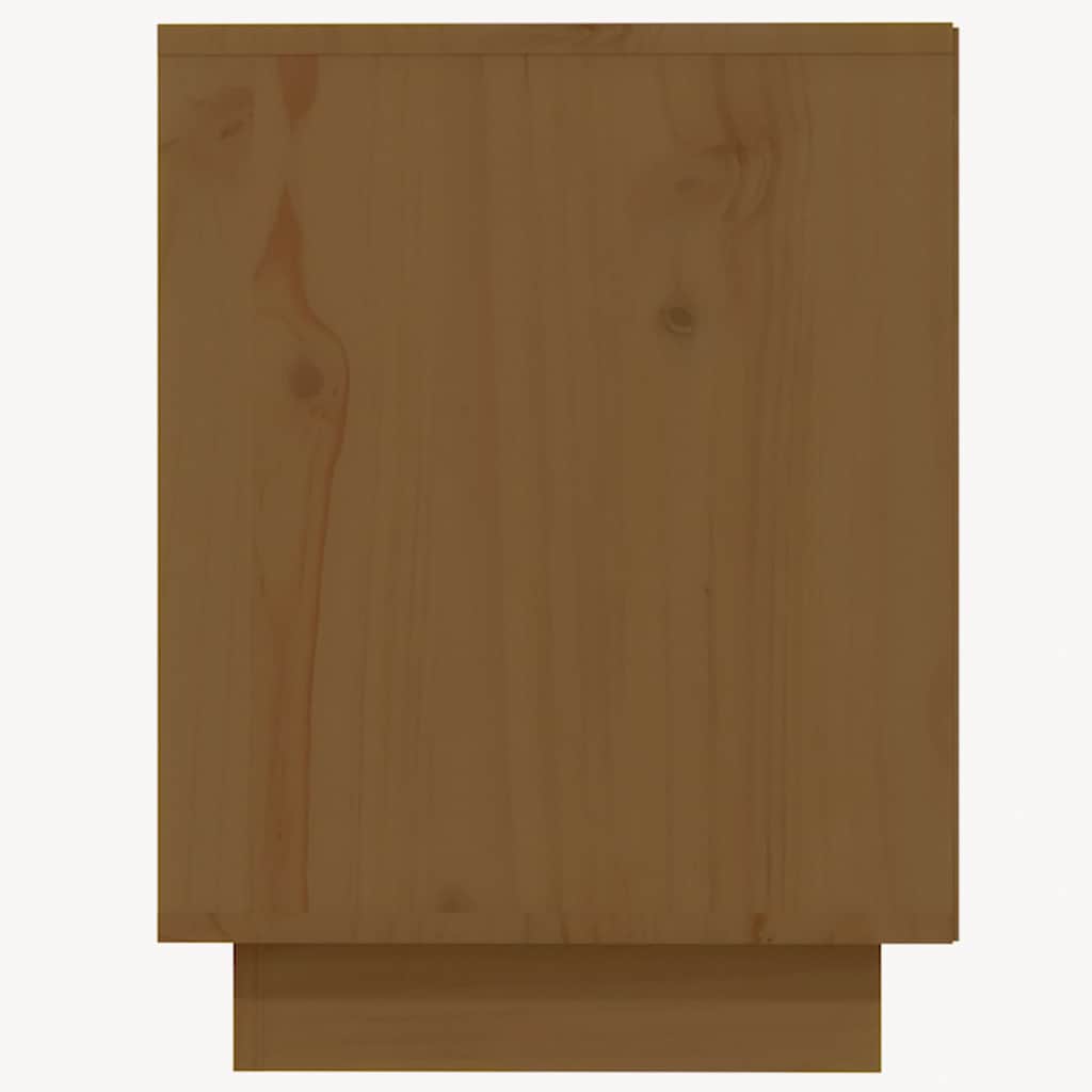 Schuhregal 110x34x45 cm Massivholz Kiefer
