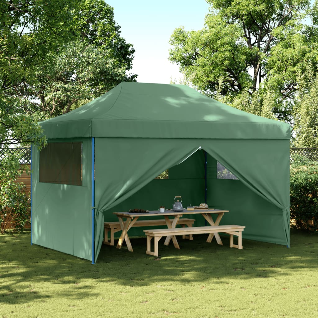 Partyzelt Faltbar Pop-Up Beige 410x279x315 cm