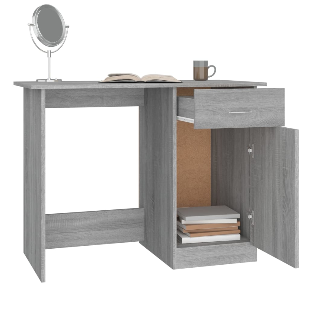 Schreibtisch Weiß 100×50×76 cm Holzwerkstoff