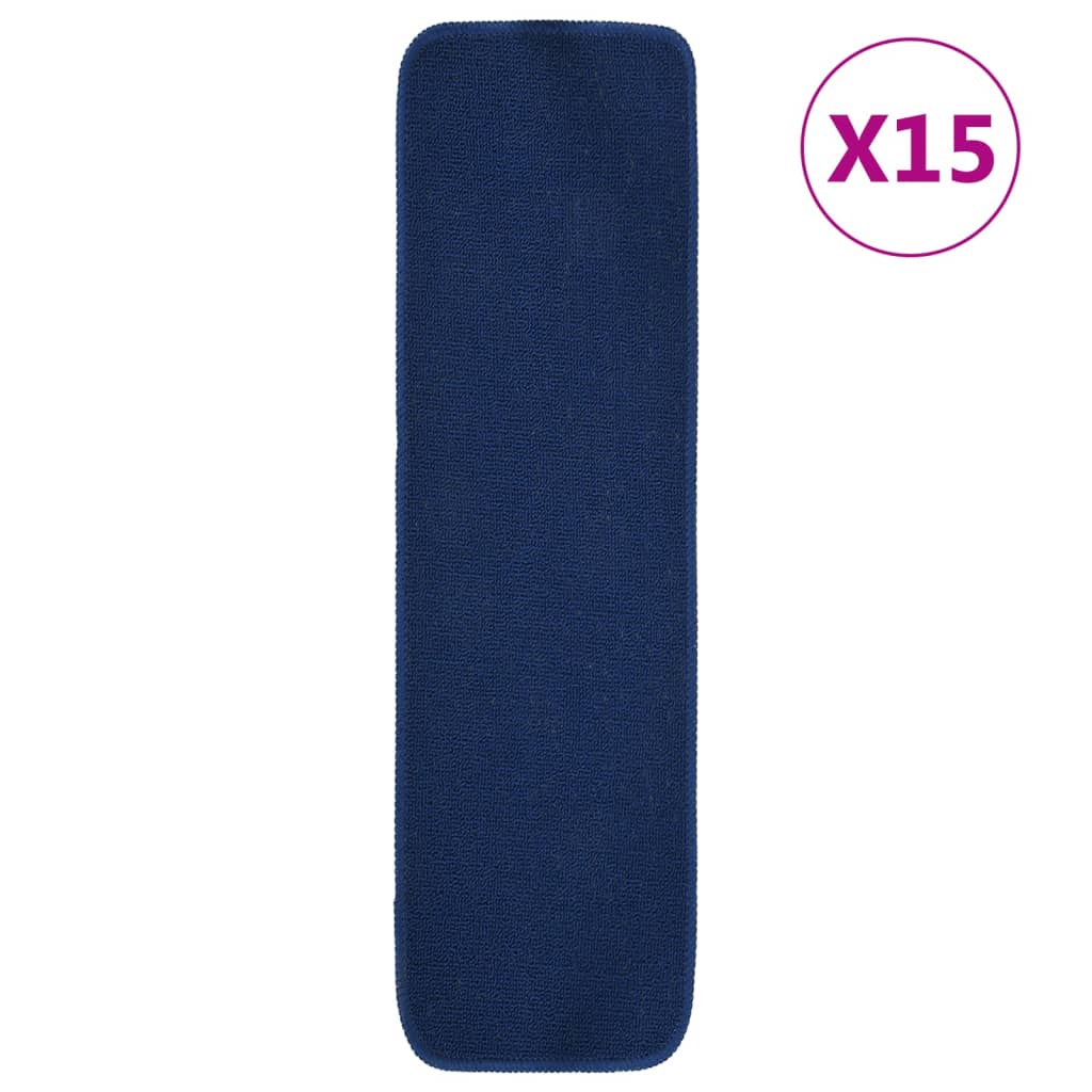 Antirutsch Stufenmatten 15 Stk. 60x25 cm Anthrazit Rechteckig