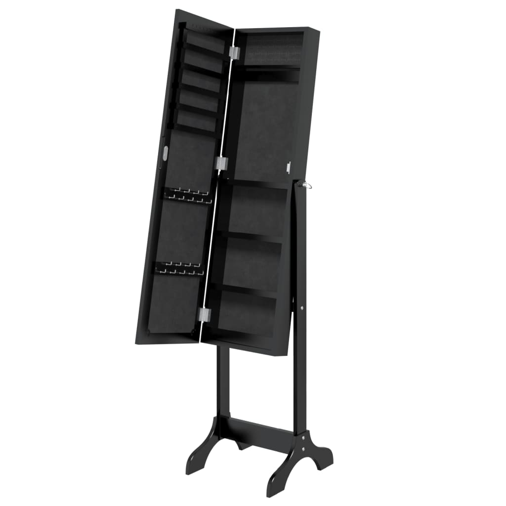 Standspiegel Weiß 34x37x146 cm