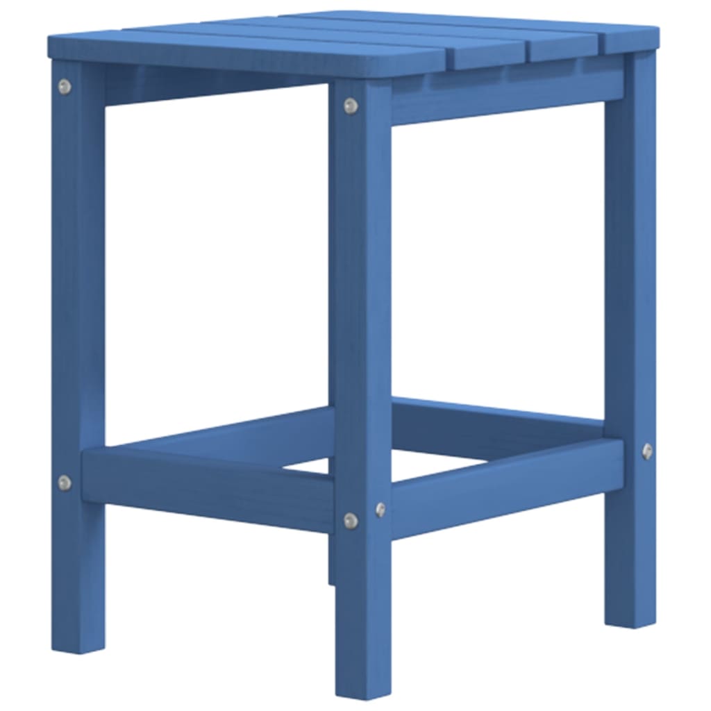 Adirondack-Gartentisch Weiß 38x38x46 cm HDPE