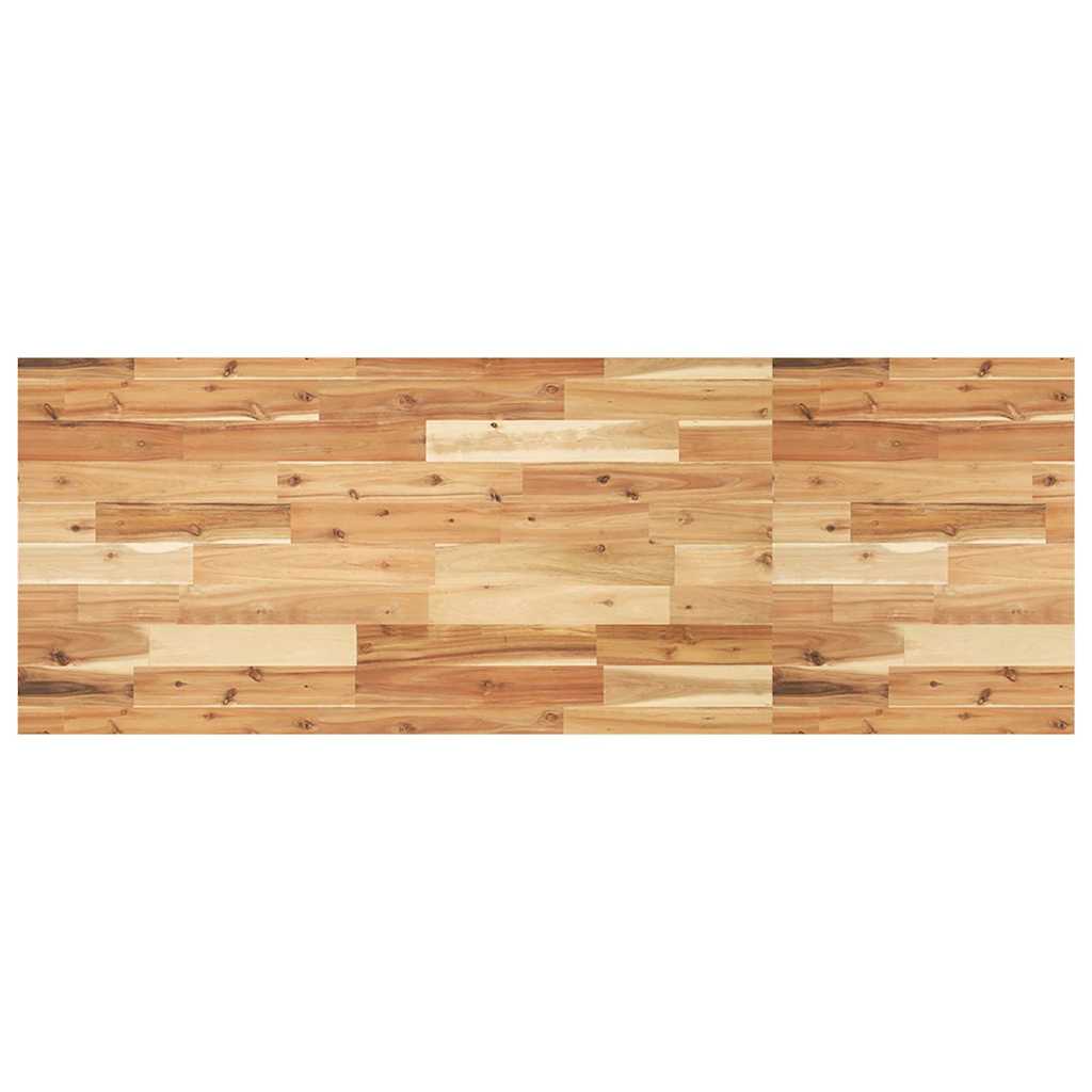 Schreibtischplatte Unbehandelt 60x50x2 cm Massivholz Akazie