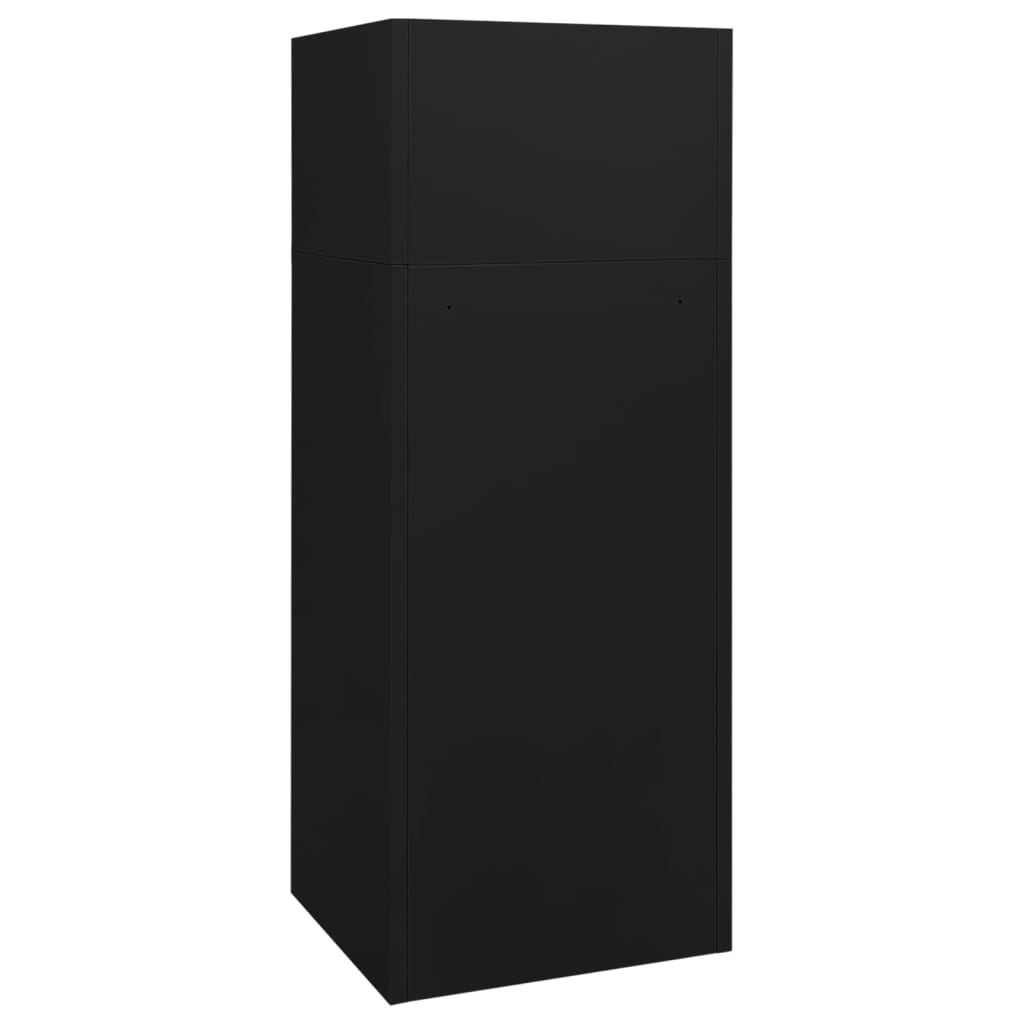 Sattelschrank Weiß 53x53x140 cm Stahl