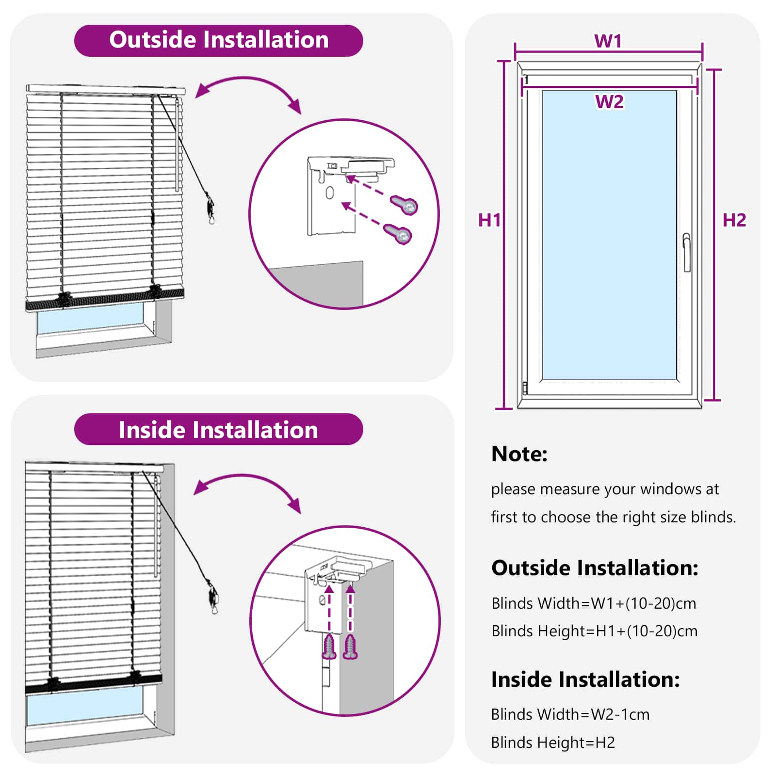 Jalousie Eichenoptik 40 x 130 cm 35 mm Massives Paulownia-Holz