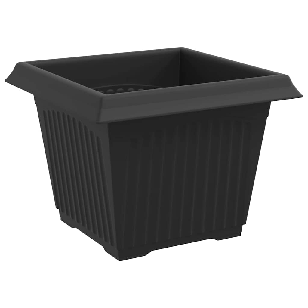 Blumentöpfe 6 pcs Ziegelrot 20 x 20 x 16 cm Kunststoff