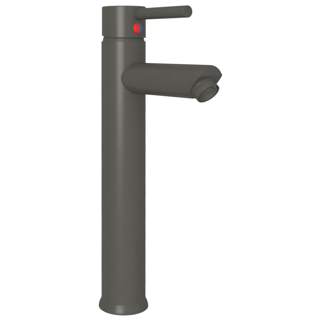 Waschbecken mit Armatur und Ablaufgarnitur Hartglas