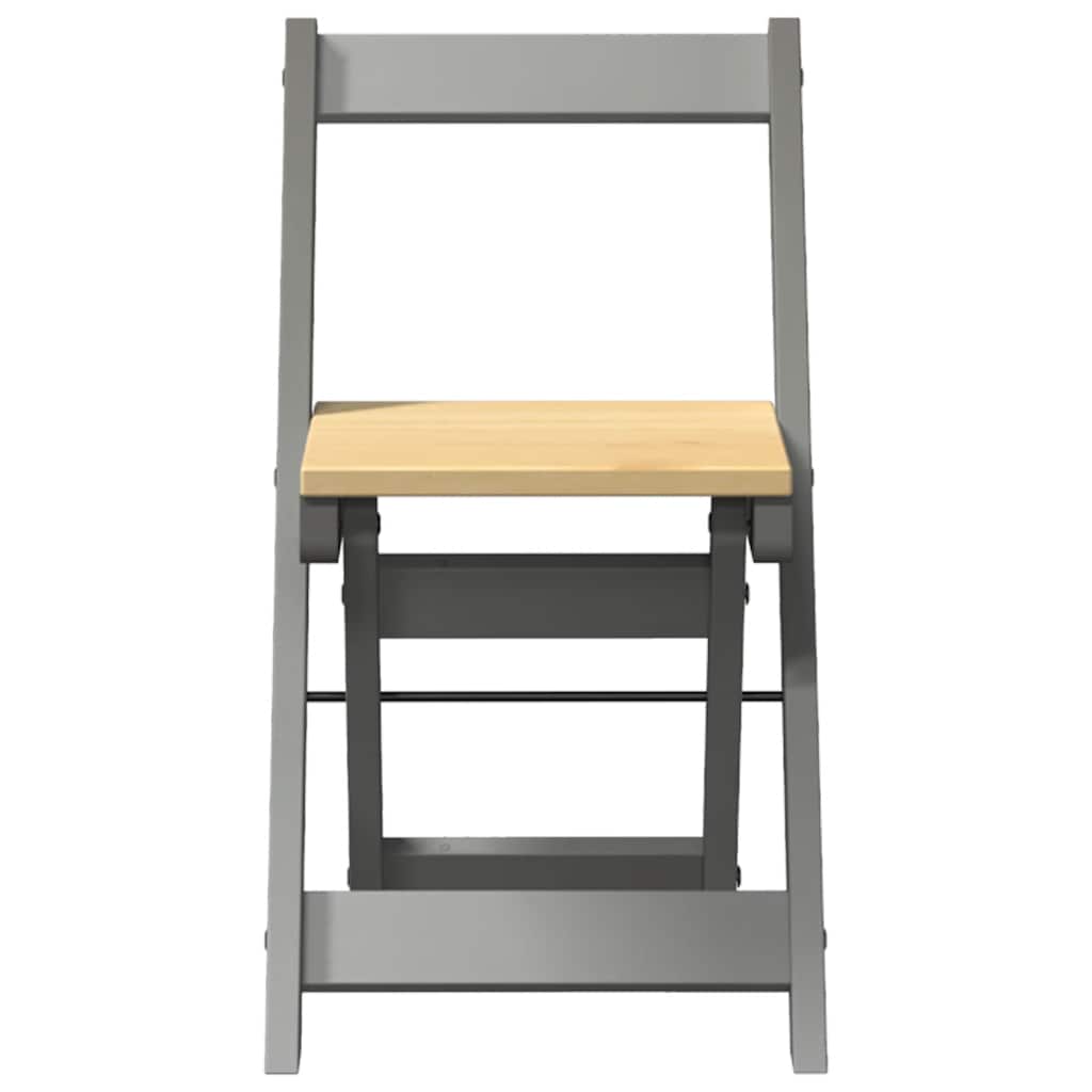 Esszimmerstühle Klappbar 4 Stk. Corona Wachsbraun Massivholz
