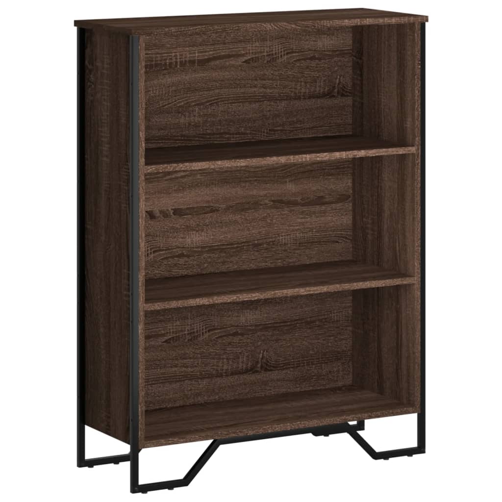 Bücherregal Schwarz 80x31x169 cm Holzwerkstoff