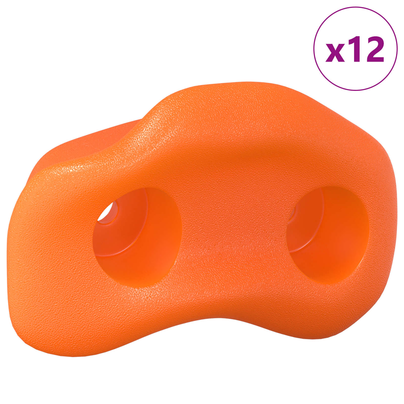 Klettergriff 2 pcs Rot 100 x 67 x 43 mm PP