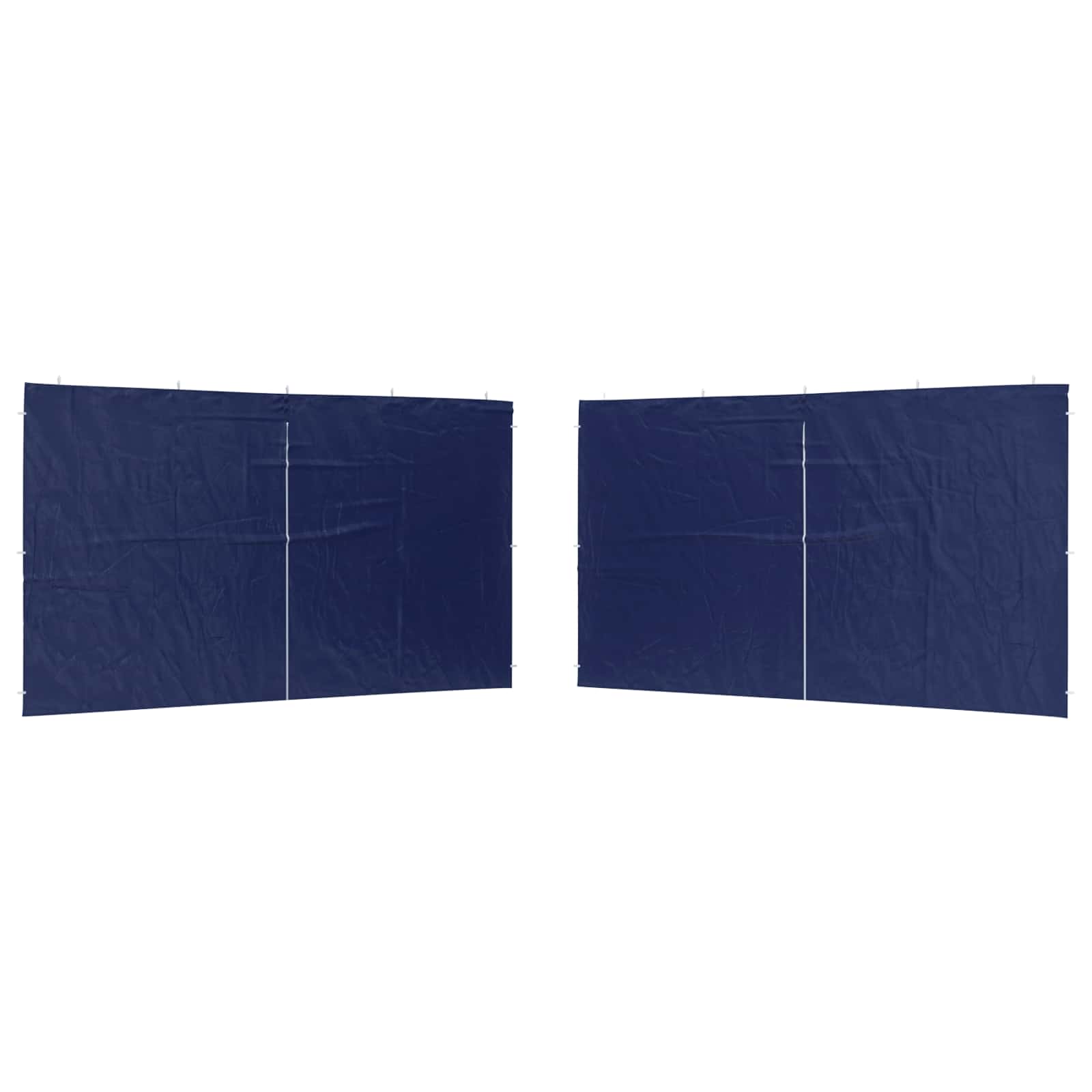 Party Zelt Seitenteil 2 pcs Rot 300 x 195 cm PE und Stahl