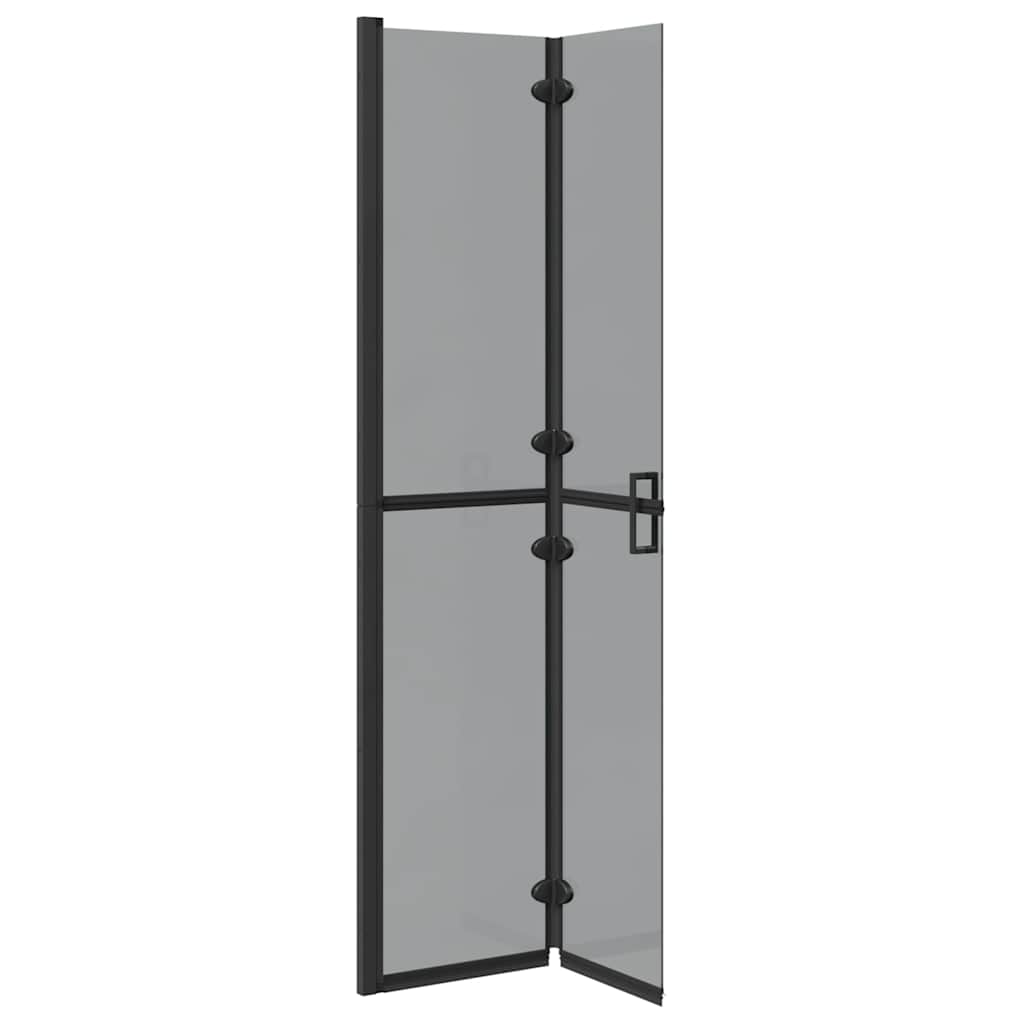 Faltbare begehbare Duschwand Transparentes ESG Glas 70x190 cm