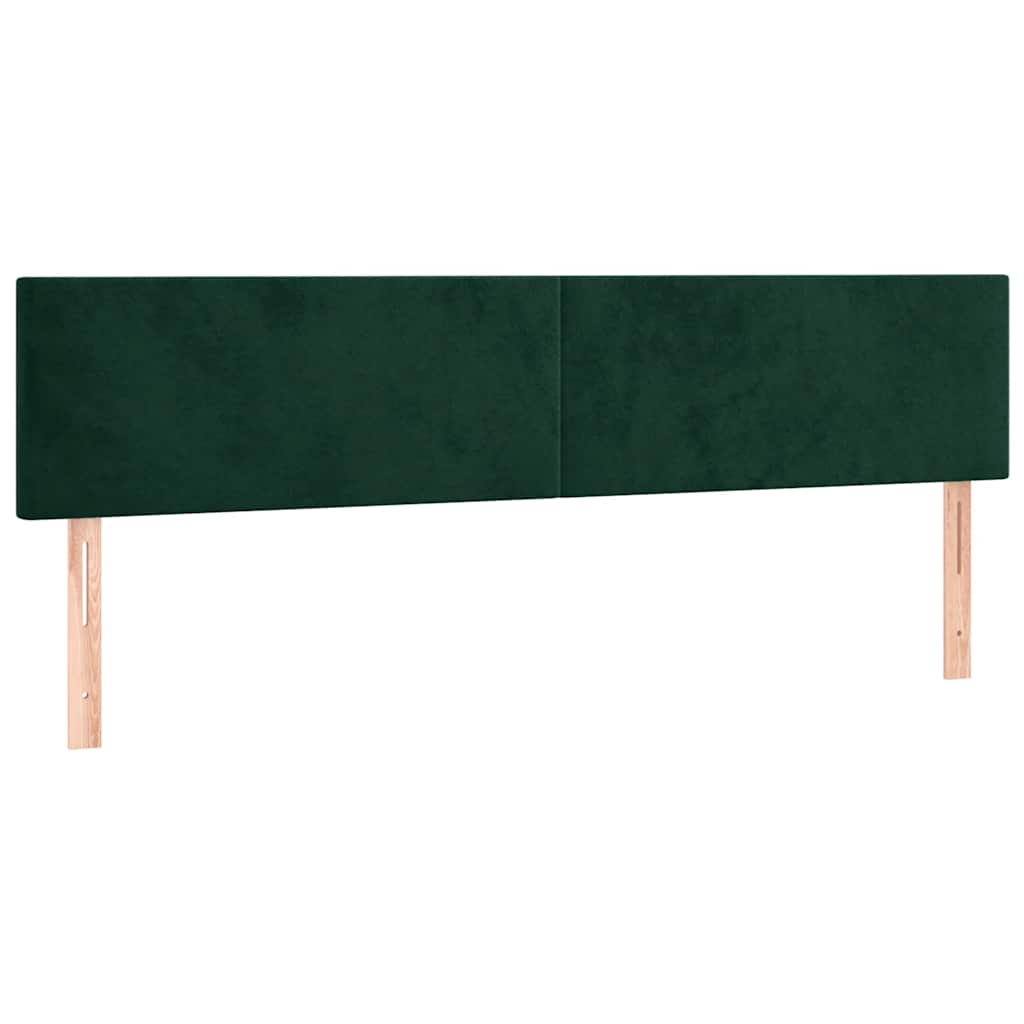 Kopfteil Hellgrau 80x5x118/128 cm Samt