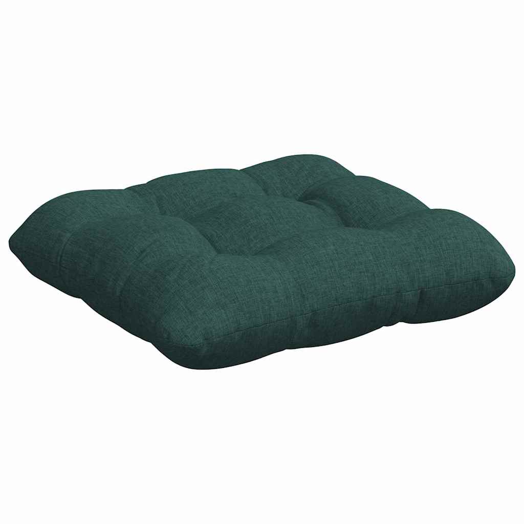 Sitzkissen 4 pcs Hellgrau 40 x 40 x 12 cm Stoff