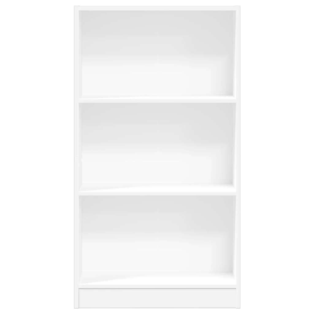 Bücherregal Weiß 40x24x75 cm Holzwerkstoff