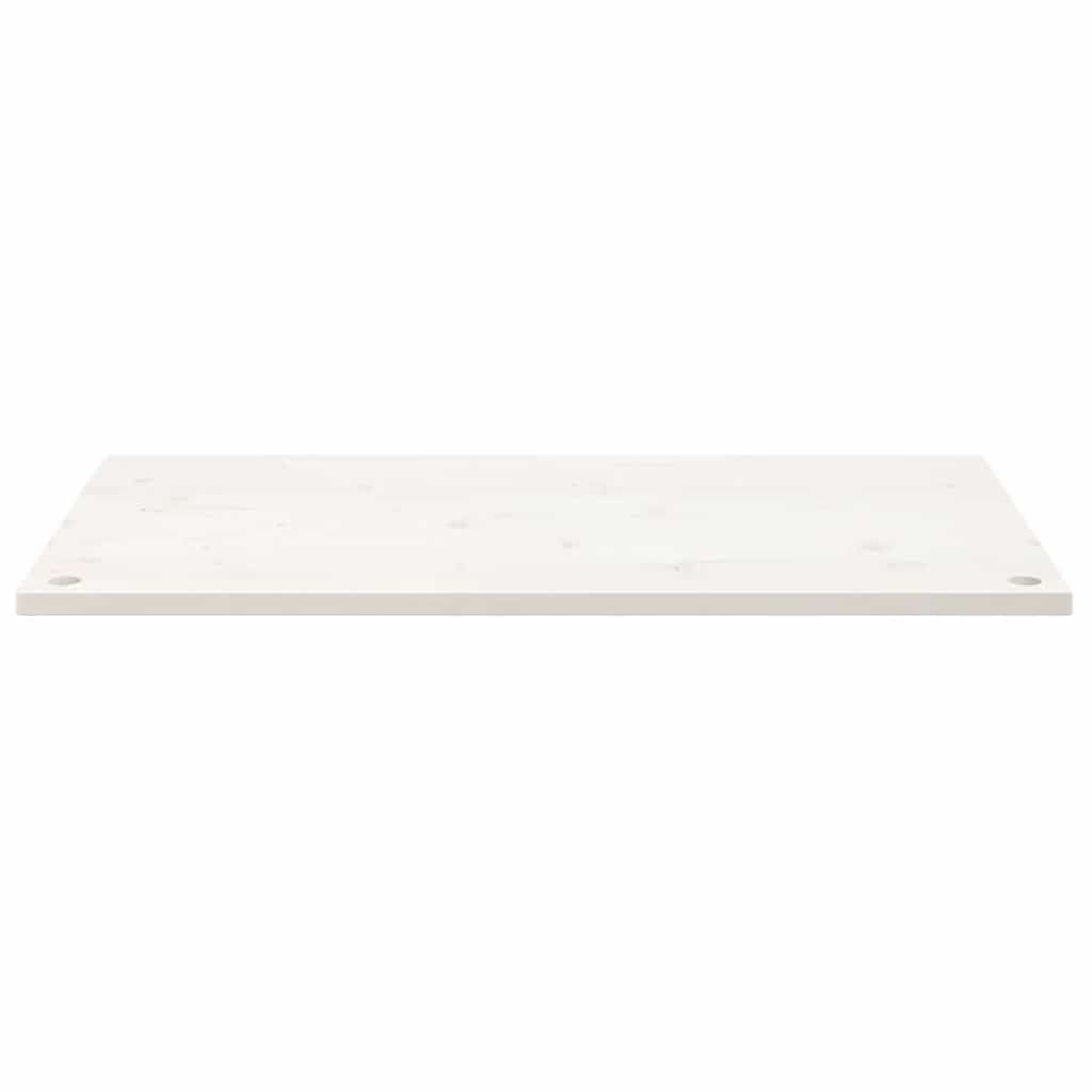 Schreibtischplatte 80x40x2,5 cm Massivholz Kiefer