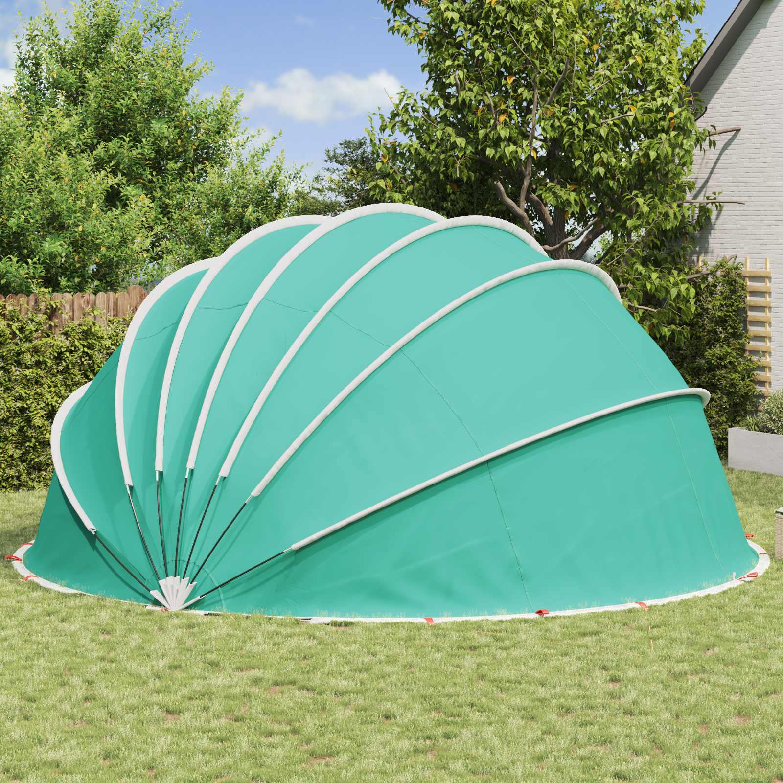 Pool-Dome 336 x 322 x 160 cm 185T Polyester mit PU-Beschichtung
