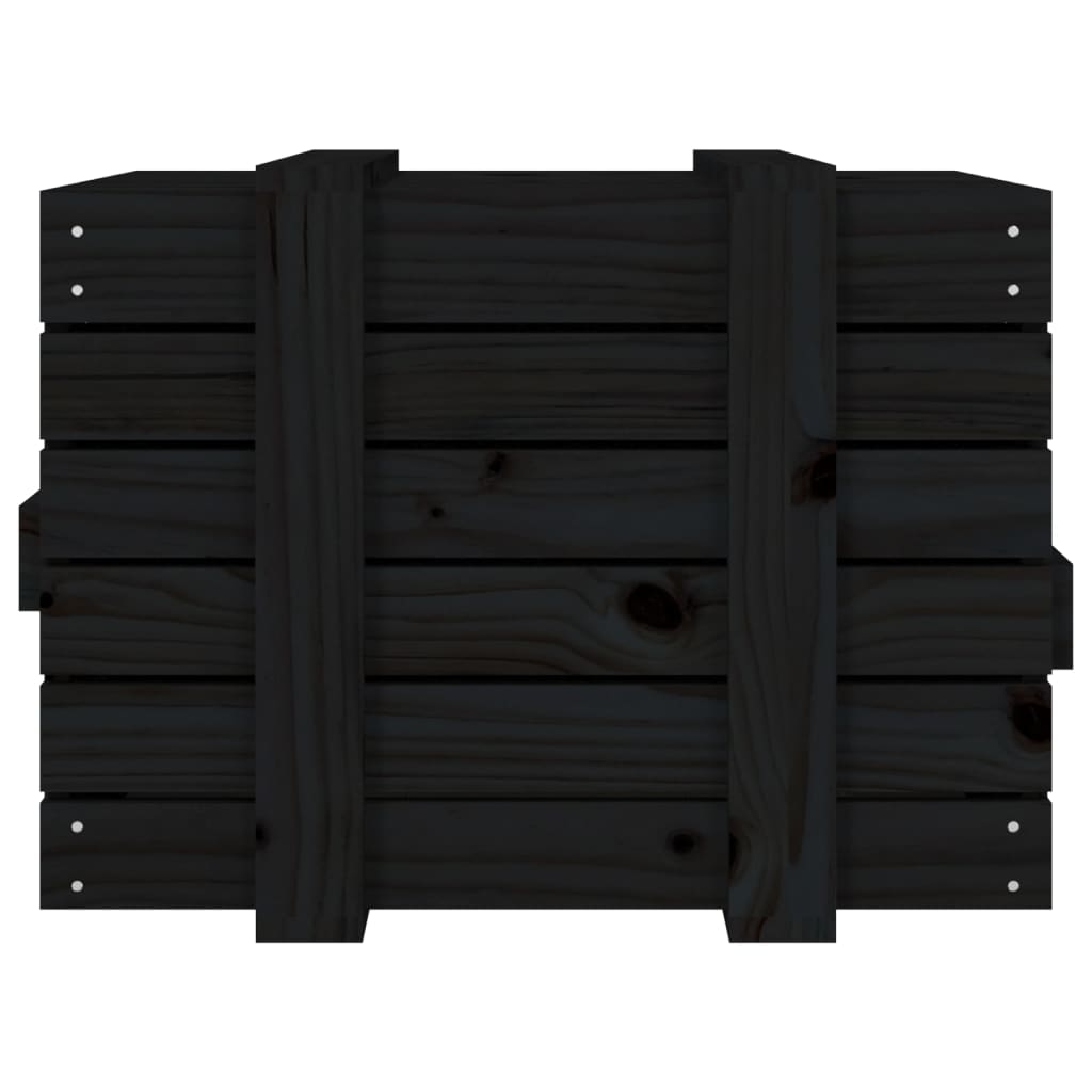 Truhe 58x40,5x42 cm Massivholz Kiefer