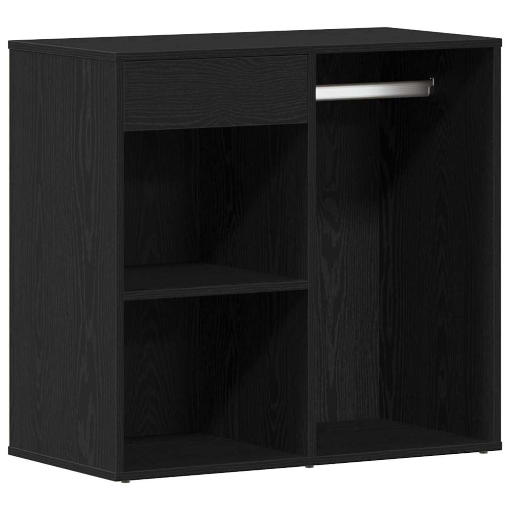 LED-Schminktisch mit Schrank Weiß Holzwerkstoff