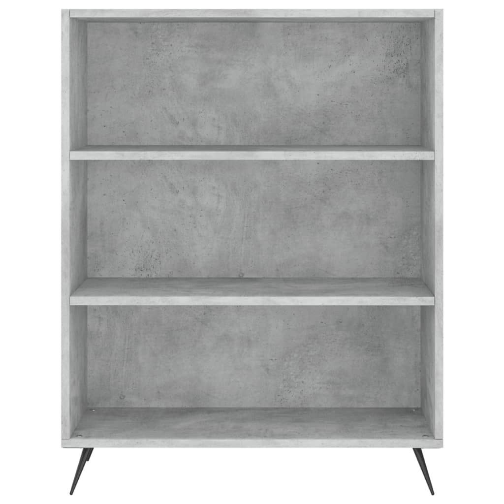 Bücherregal Weiß 69,5x32,5x90 cm Holzwerkstoff