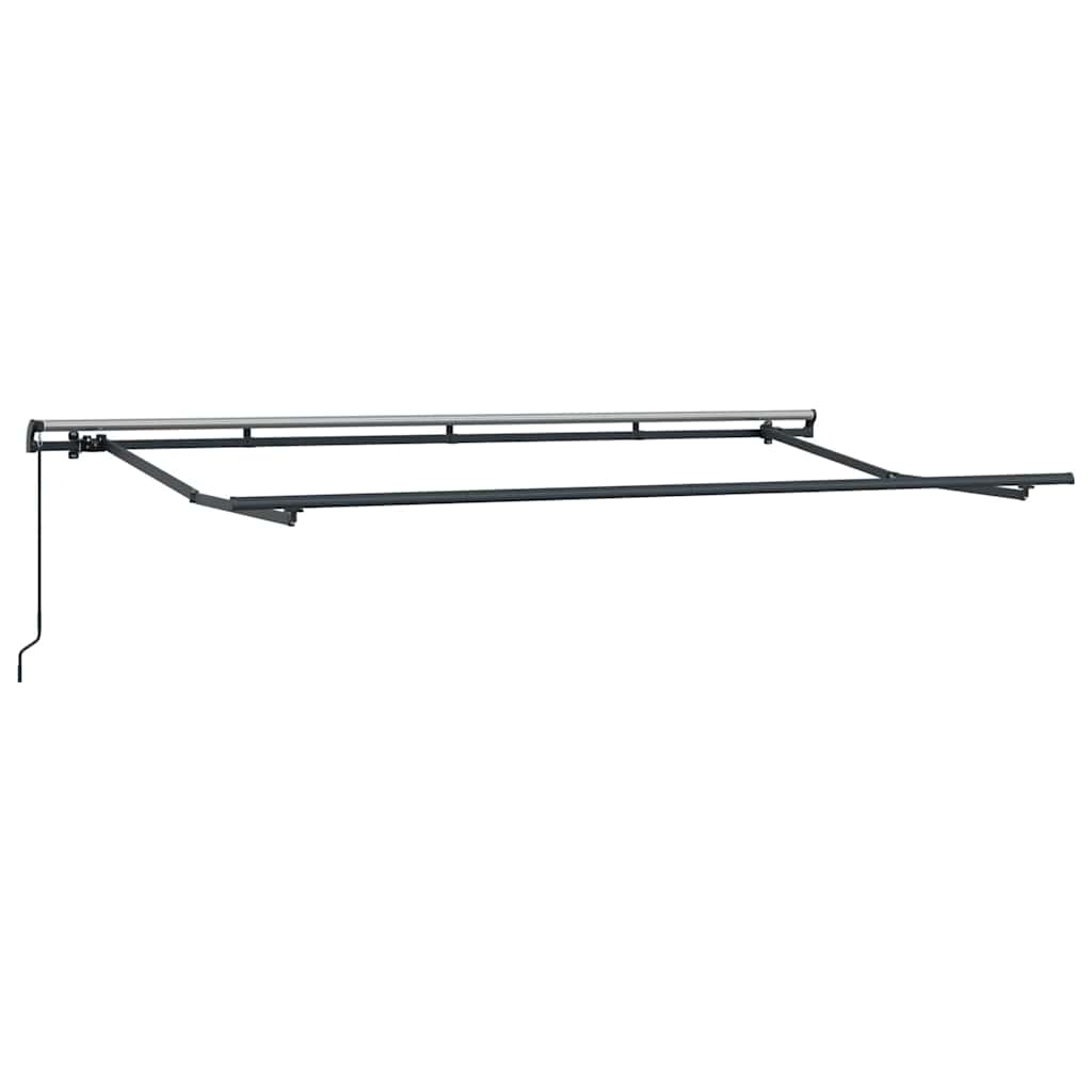 Markisenrahmen Weiß 2,5 x 2 m Metall