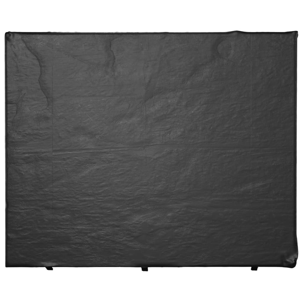 Hollywoodschaukel-Abdeckungen 2 Stk. 10 Ösen 255x145x170 cm