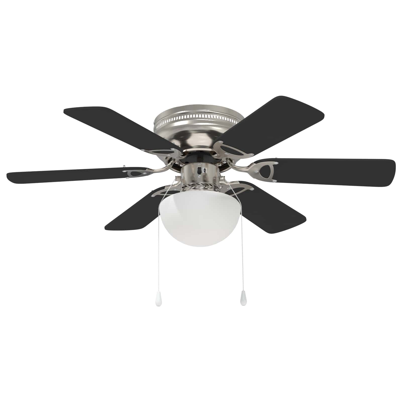 Deckenventilator mit Licht und Fernbedienung Ø 130 cm Weiß