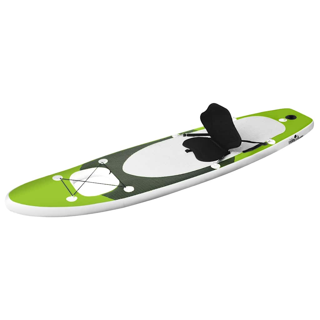 SUP-Board-Set Aufblasbar Blau 300x76x10 cm