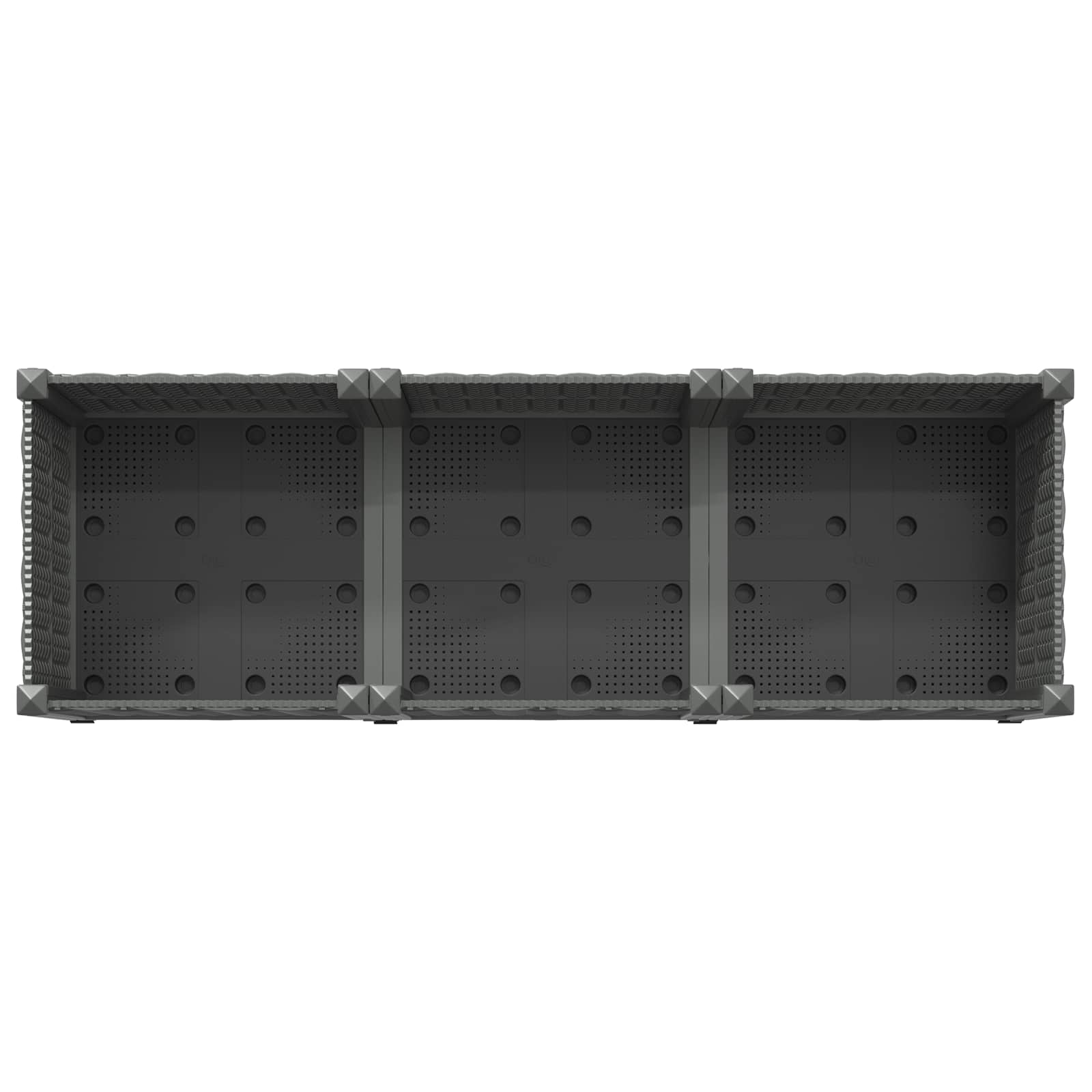Hochbeet 40x40x23 cm Polypropylen