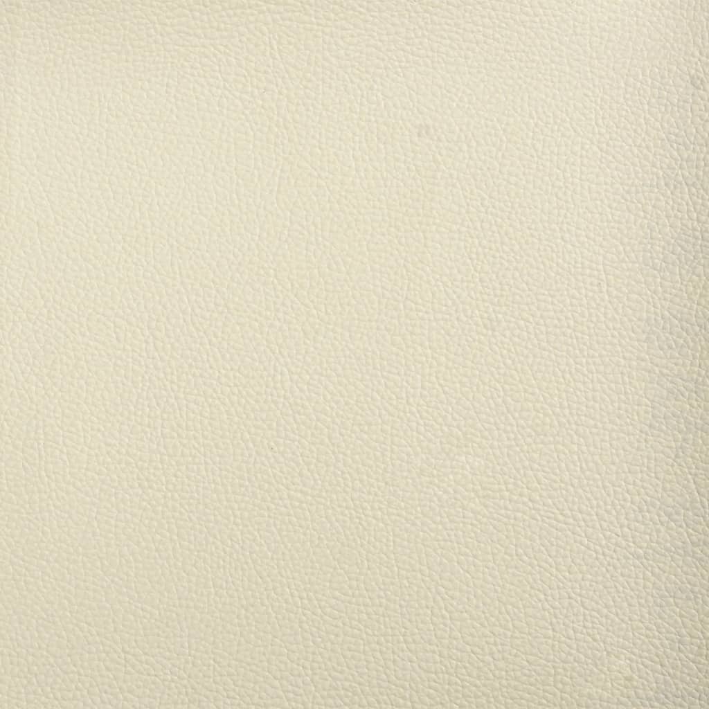 3-Sitzer-Sofa mit Zierkissen Schwarz 180 cm Kunstleder