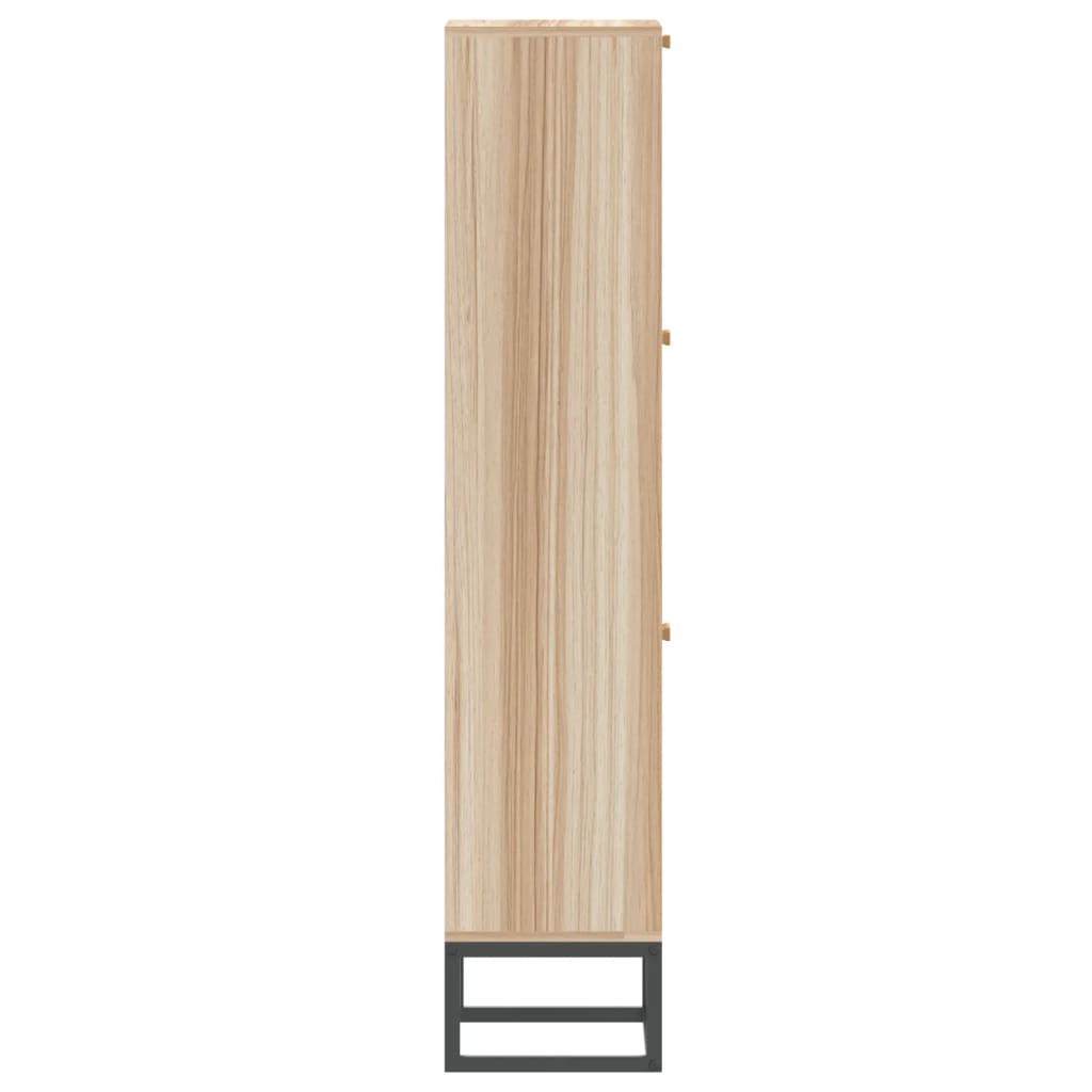 Schuhschrank Weiß 52x25x120 cm Holzwerkstoff