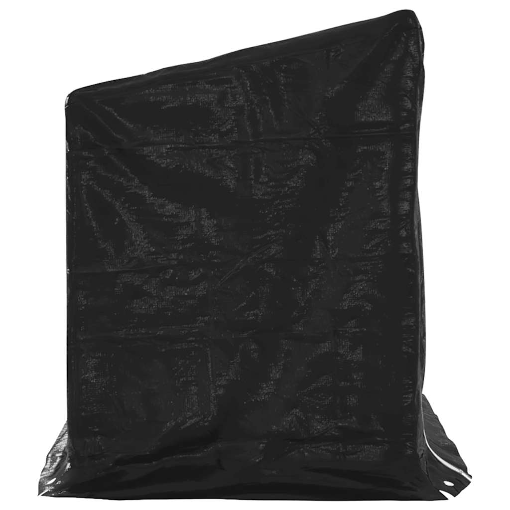 Brennholzregal mit Regenschutz 100,5x40,5x110,5 cm