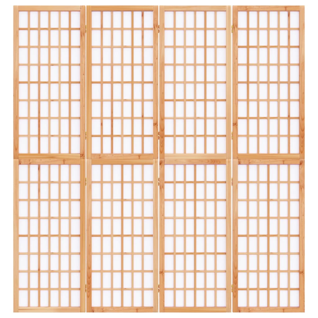 3-tlg. Paravent Japanischer Stil Faltbar 120x170 cm Schwarz
