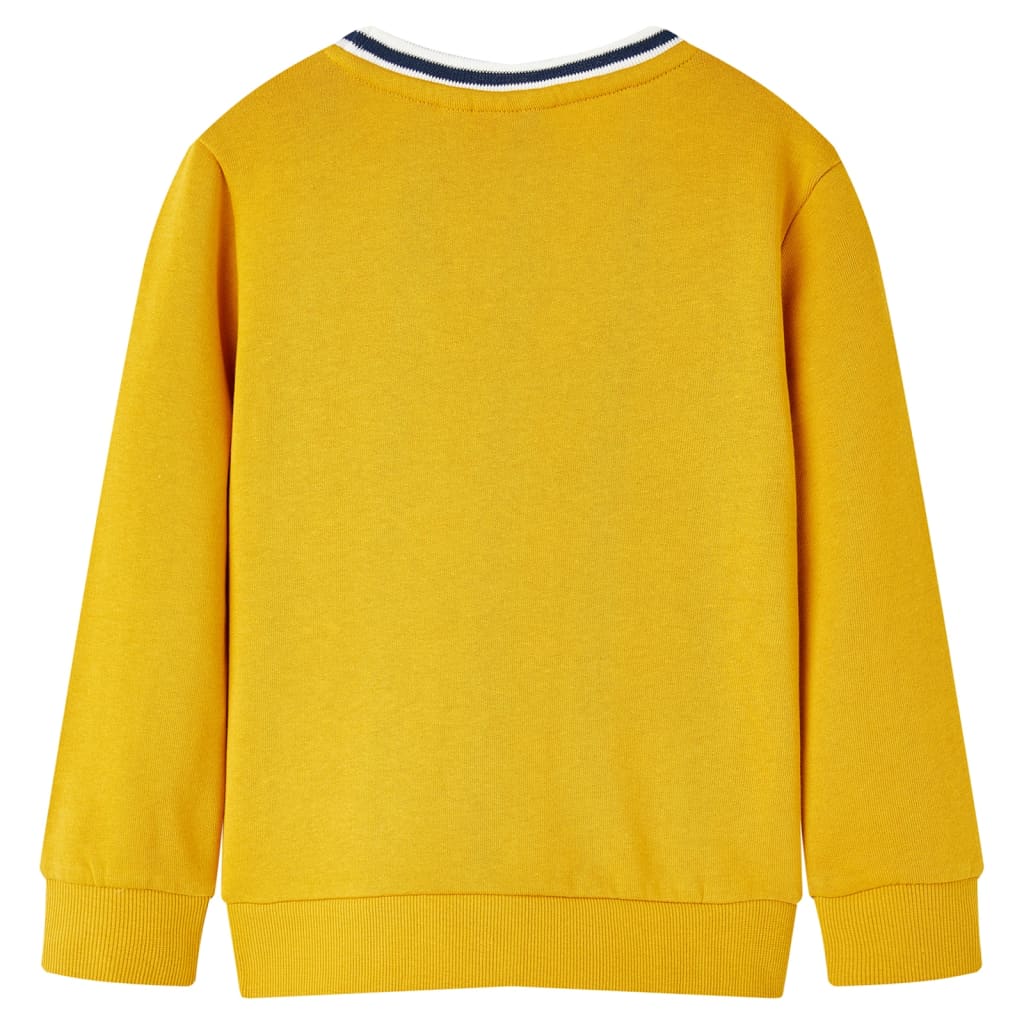 Kinder-Sweatshirt Marineblau Melange 92