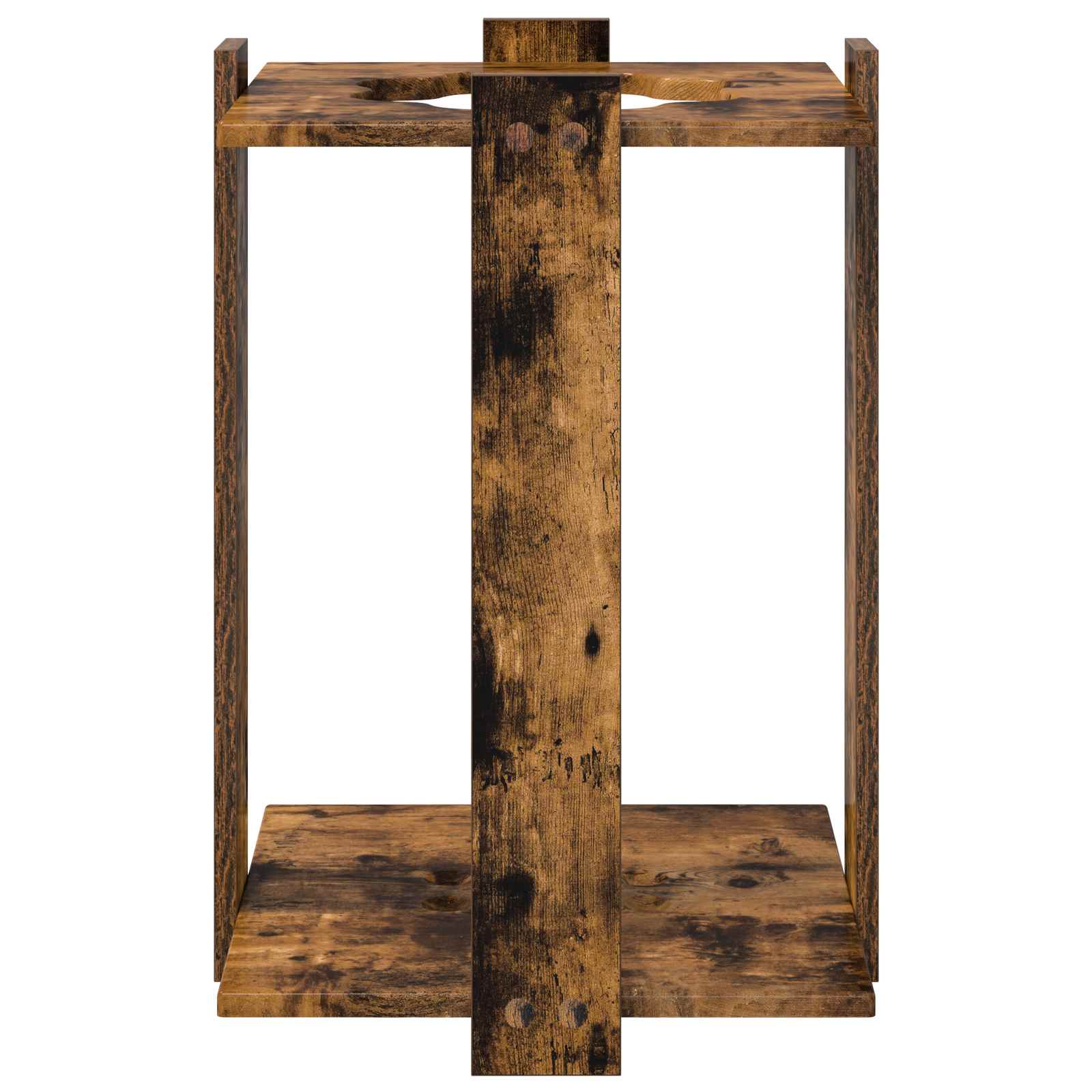 Billardqueue-Ständer Holzwerkstoff 42 x 43 x 60 cm Weiß