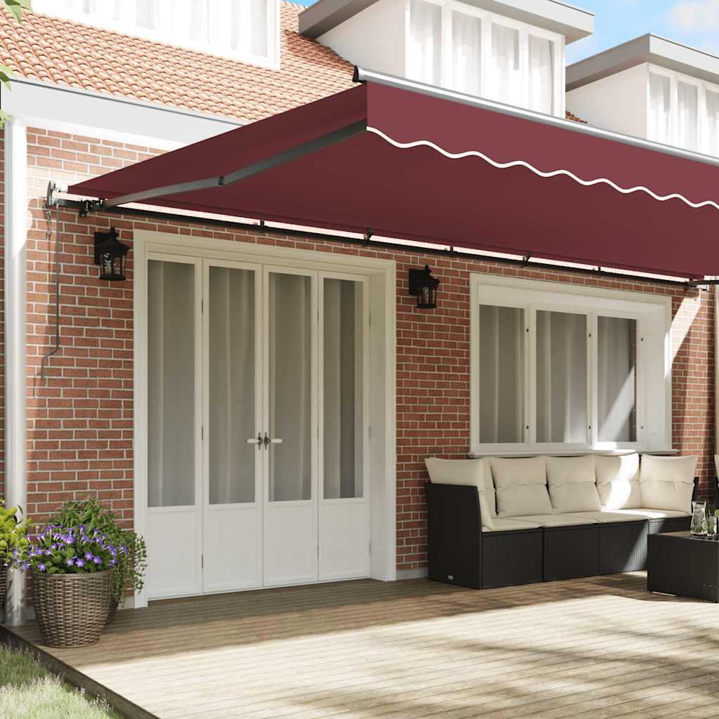 Markise Automatisch Einziehbar 350x250 cm Creme