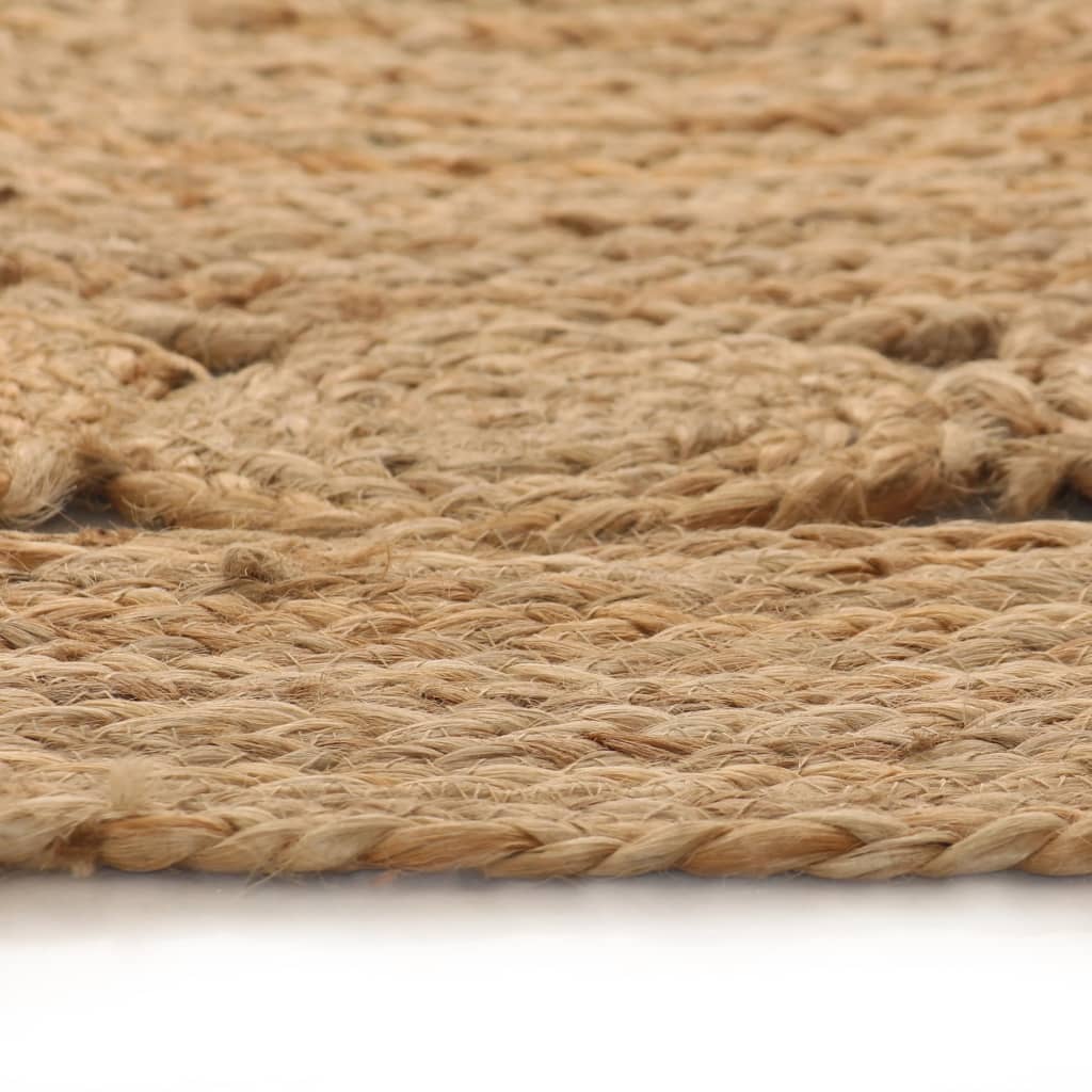 Bereichsteppiche Natur Ø 120 cm Jute